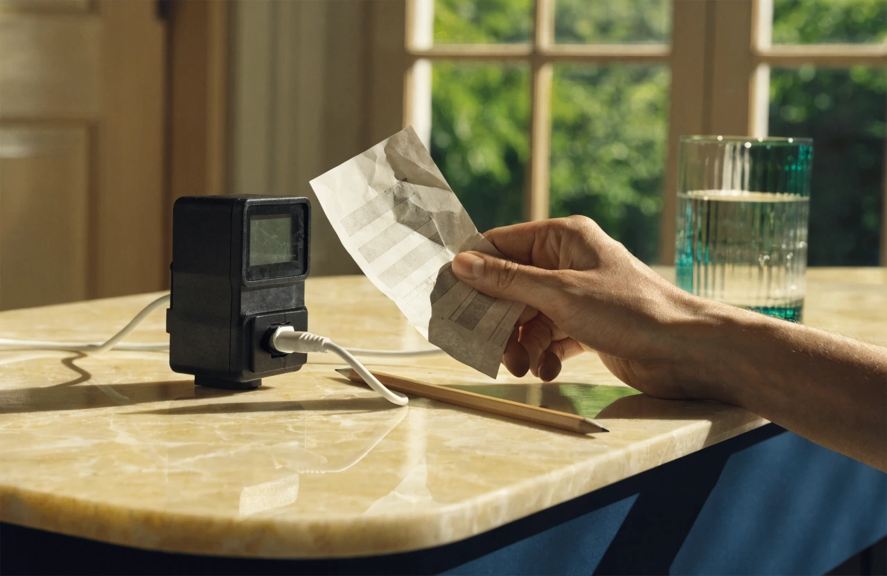 A home heating and cooling installation